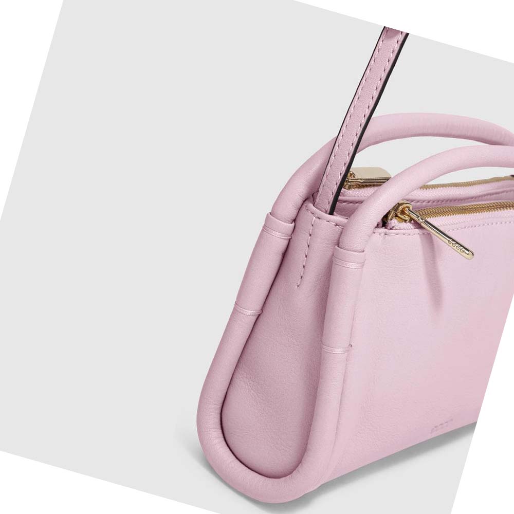 Ecco Contact Crossbody Axelväska Dam Rosa | SE 371YXF